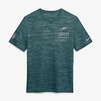 Men's Nike Midnight Green Philadelphia Eagles Big & Tall Sideline Velocity Dri-FIT T-Shirt