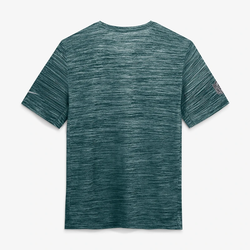 Men's Nike Midnight Green Philadelphia Eagles Big & Tall Sideline Velocity Dri-FIT T-Shirt