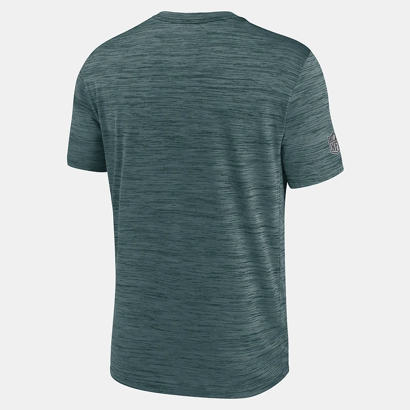Men's Nike Midnight Green Philadelphia Eagles Big & Tall Sideline Velocity Dri-FIT T-Shirt