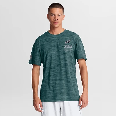 Men's Nike Midnight Green Philadelphia Eagles Big & Tall Sideline Velocity Dri-FIT T-Shirt