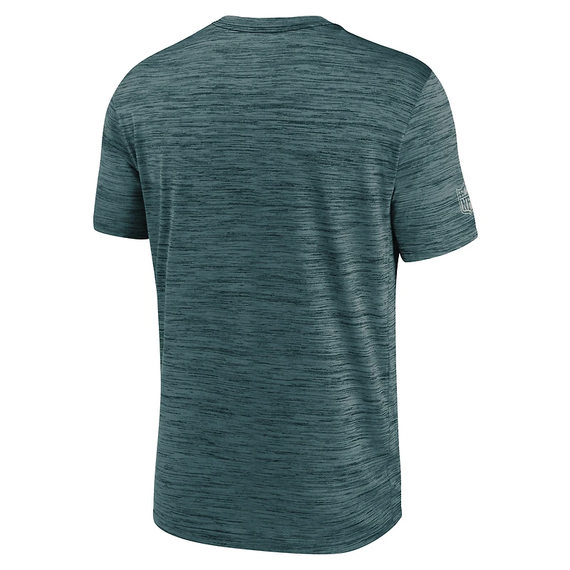 Men's Nike Midnight Green Philadelphia Eagles Big & Tall Sideline Velocity Performance T-Shirt