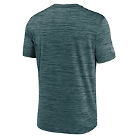 Men's Nike Midnight Green Philadelphia Eagles Big & Tall Sideline Velocity Performance T-Shirt