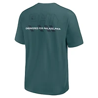 Men's Nike Midnight Green Philadelphia Eagles Dominate The Game Essential Max90 T-Shirt
