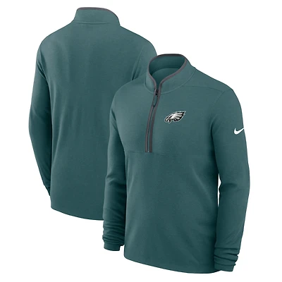Men's Nike Midnight Green Philadelphia Eagles Dri-FIT Victory Half-Zip Pullover