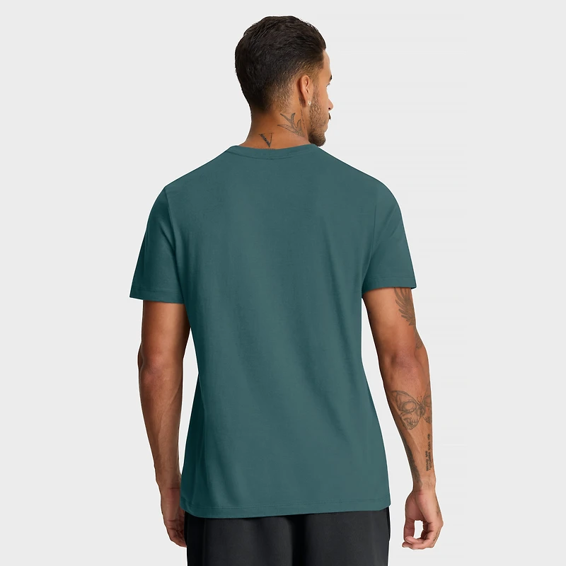 T-shirt essentiel Nike vert nuit pour homme, Philadelphia Eagles