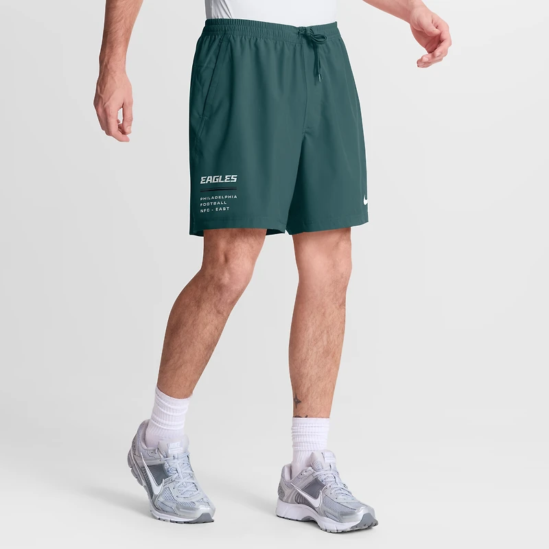 Men's Nike Midnight Green Philadelphia Eagles Form Dri-FIT Shorts