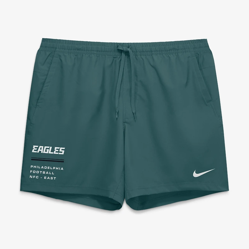 Short Nike Form Dri-FIT vert nuit pour homme, Philadelphia Eagles