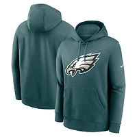 Sweat à capuche Nike vert nuit avec logo du club Philadelphia Eagles Primetime pour homme