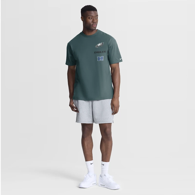 T-shirt Nike Sand Philadelphia Eagles Rewind Max90 pour homme