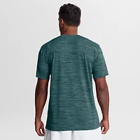 T-shirt Nike Midnight Green Philadelphia Eagles Sideline Double Covered Dri-FIT Velocity pour homme