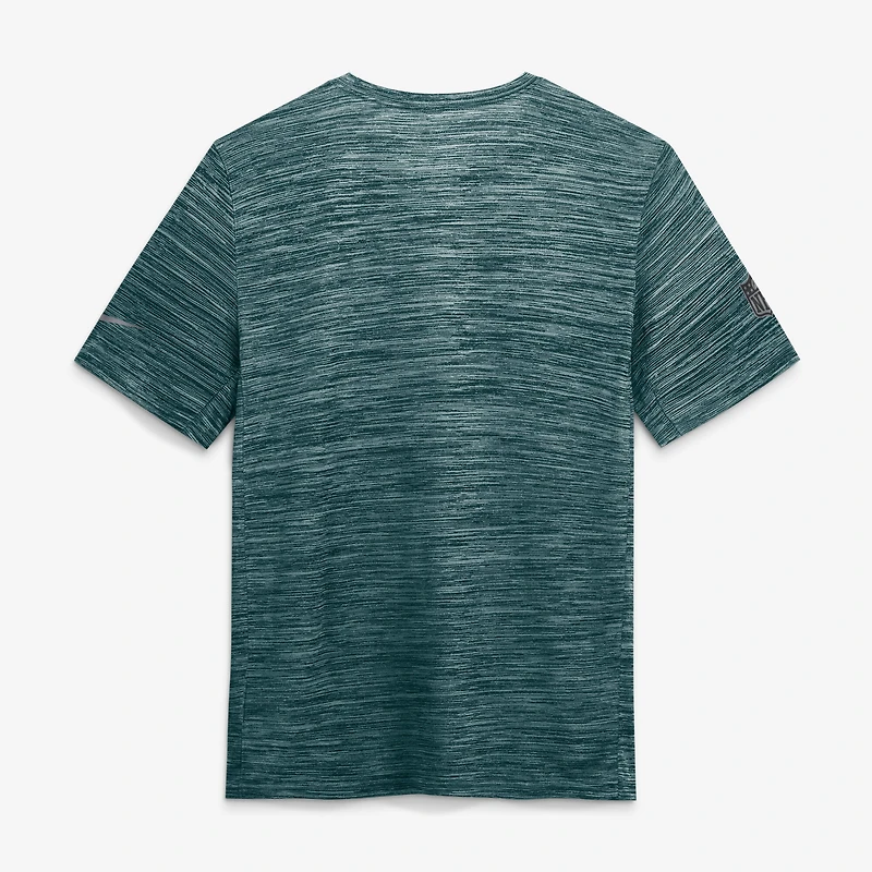 Men's Nike Midnight Green Philadelphia Eagles Sideline Double Covered Dri-FIT Velocity T-Shirt