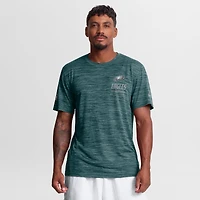 Men's Nike Midnight Green Philadelphia Eagles Sideline Double Covered Dri-FIT Velocity T-Shirt