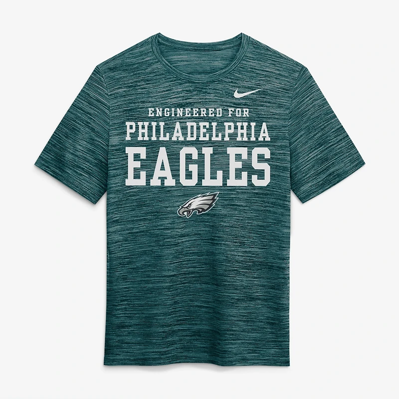 Men's Nike Midnight Green Philadelphia Eagles Velocity Dri-FIT T-Shirt