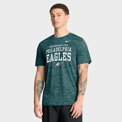 Men's Nike Midnight Green Philadelphia Eagles Velocity Dri-FIT T-Shirt
