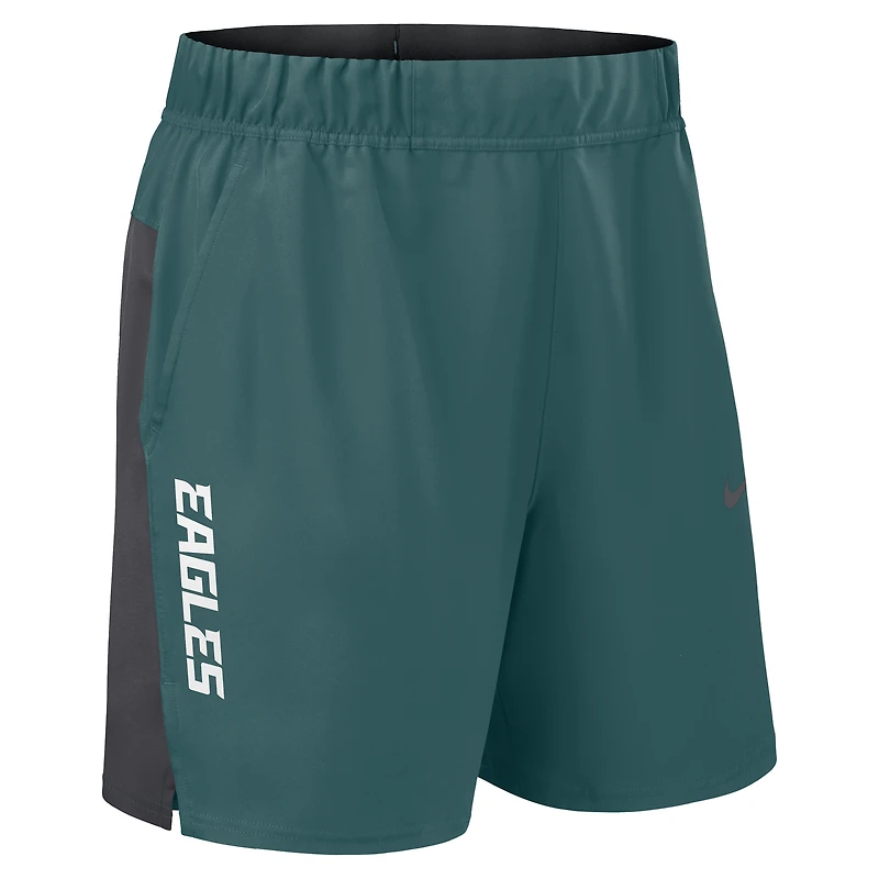 Men's Nike Midnight Green Philadelphia Eagles Woven Victory Dri-FIT Shorts