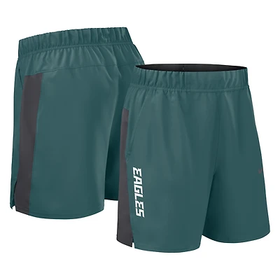 Short tissé Nike Victory Dri-FIT vert nuit des Philadelphia Eagles pour homme
