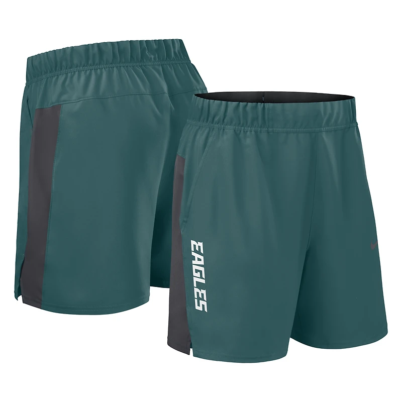 Short tissé Nike Victory Dri-FIT vert nuit des Philadelphia Eagles pour homme