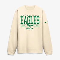 Men's Nike Natural Philadelphia Eagles Always Reppin' Club Sweatshirt