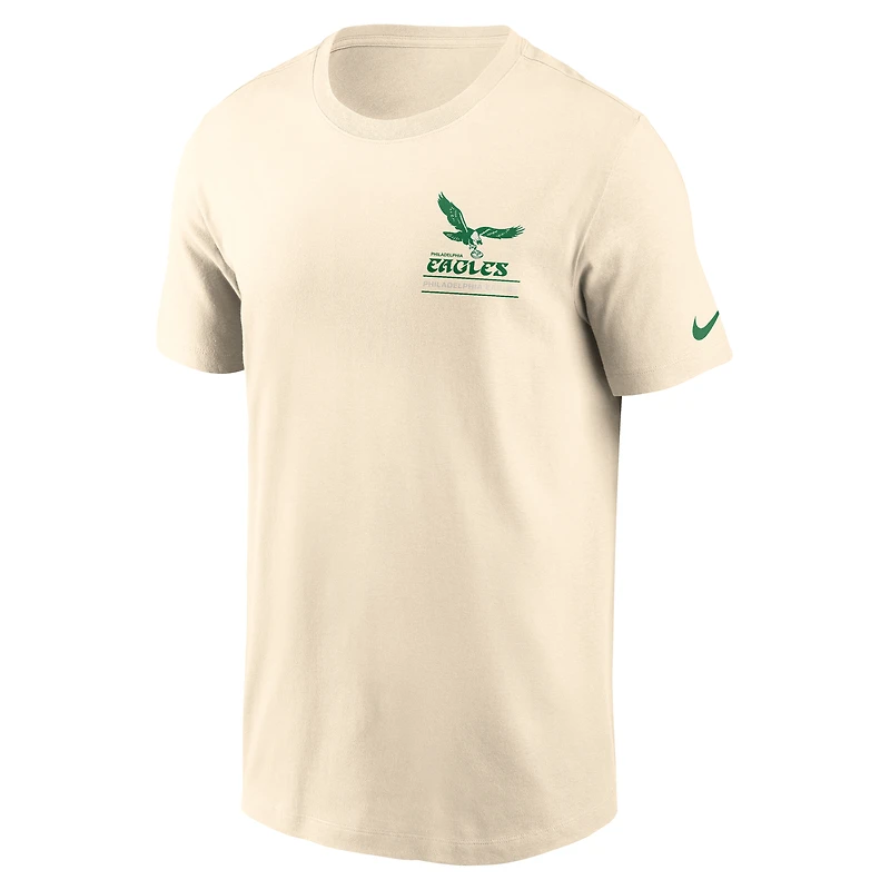 Men's Nike Natural Philadelphia Eagles Freestyle Essential T-Shirt