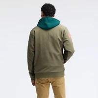 Men's Nike Olive Philadelphia Eagles 2025 Salute to Service Sideline Full-Zip Bomber Jacket
