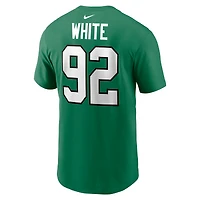 Men's Nike Reggie White Kelly Green Philadelphia Eagles Retired Name & Number T-Shirt