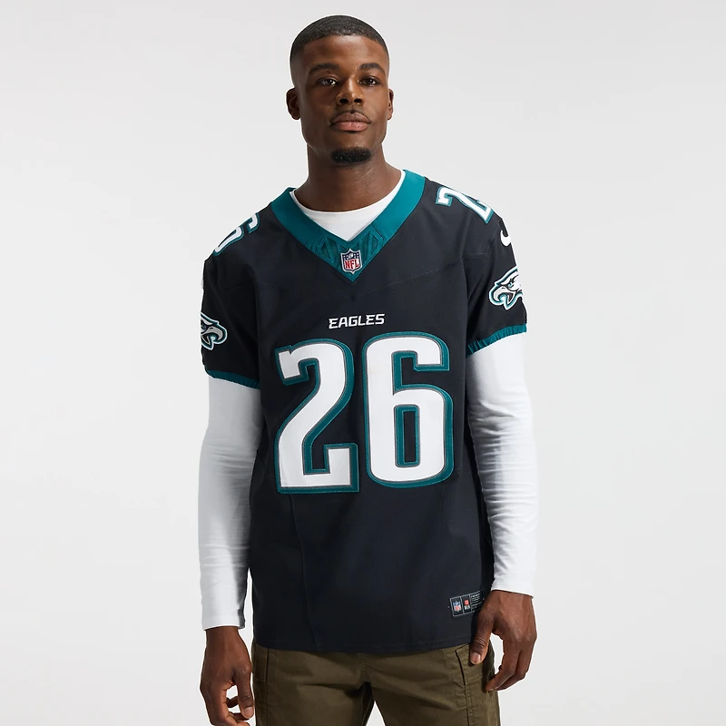 Men's Nike Saquon Barkley Kelly Green Philadelphia Eagles Alternate  Vapor F.U.S.E. Elite Jersey