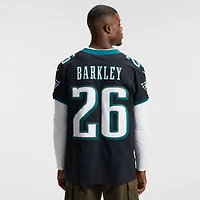 Men's Nike Saquon Barkley Kelly Green Philadelphia Eagles Alternate  Vapor F.U.S.E. Elite Jersey