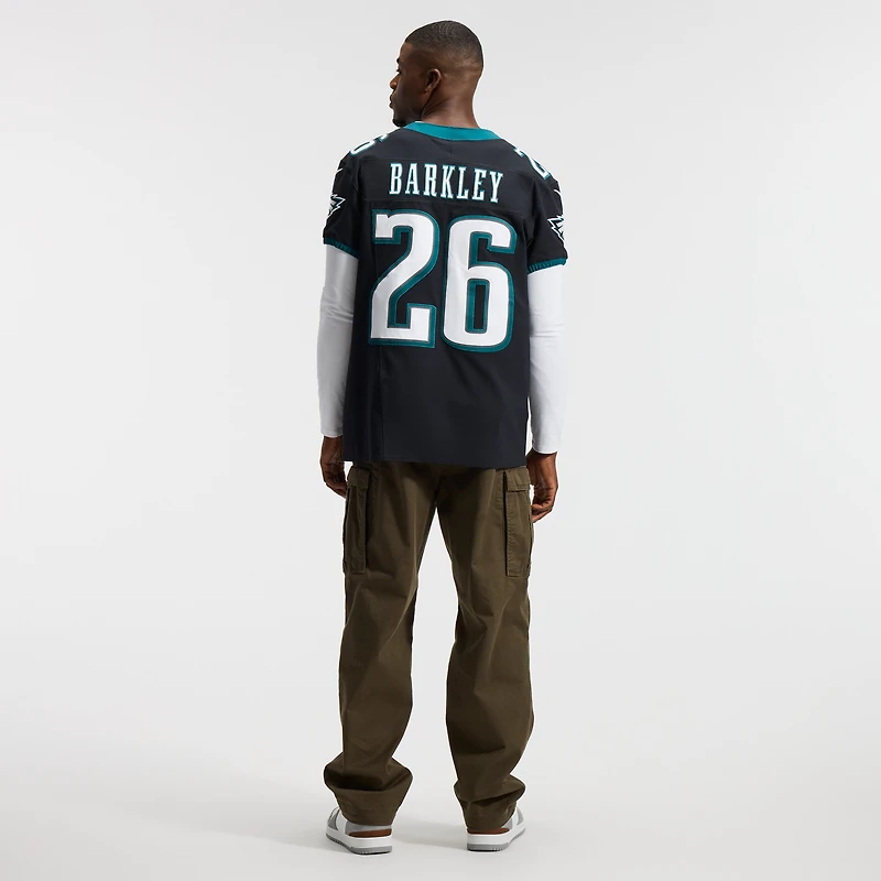 Maillot Nike Saquon Barkley Kelly vert pour homme des Philadelphia Eagles Alternate Vapor F.U.S.E. Elite