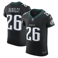 Men's Nike Saquon Barkley Kelly Green Philadelphia Eagles Alternate  Vapor F.U.S.E. Elite Jersey