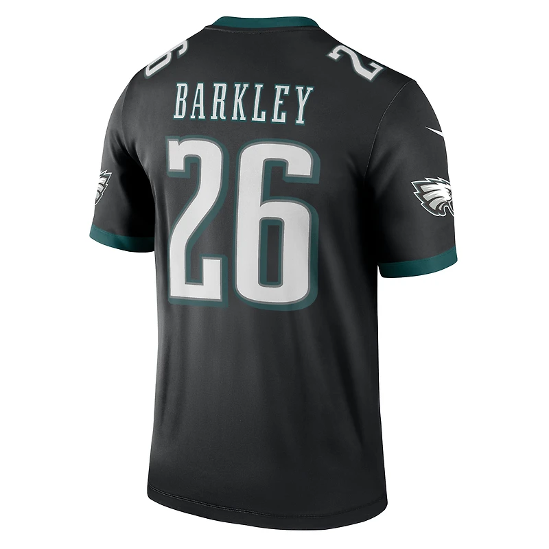 Men's Nike Saquon Barkley Black Philadelphia Eagles  Legend Player Performance Top