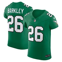 Men's Nike Saquon Barkley Kelly Green Philadelphia Eagles Alternate  Vapor F.U.S.E. Elite Jersey