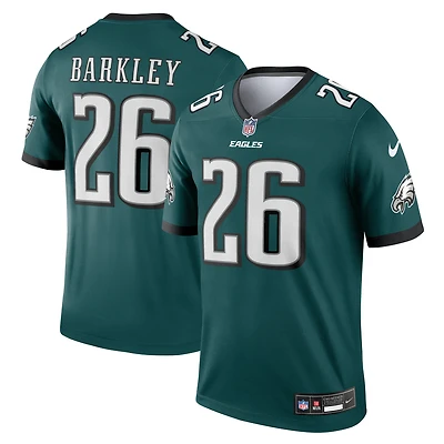 Men's Nike Saquon Barkley Kelly Green Philadelphia Eagles Legend Player Performance Top