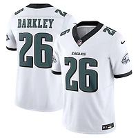 Maillot Nike Saquon Barkley blanc pour homme des Philadelphia Eagles Vapor F.U.S.E. Limited