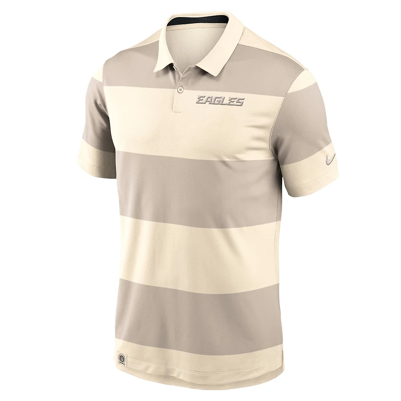 Men's Nike Tan Philadelphia Eagles Glory Vapor Dri-FIT Polo