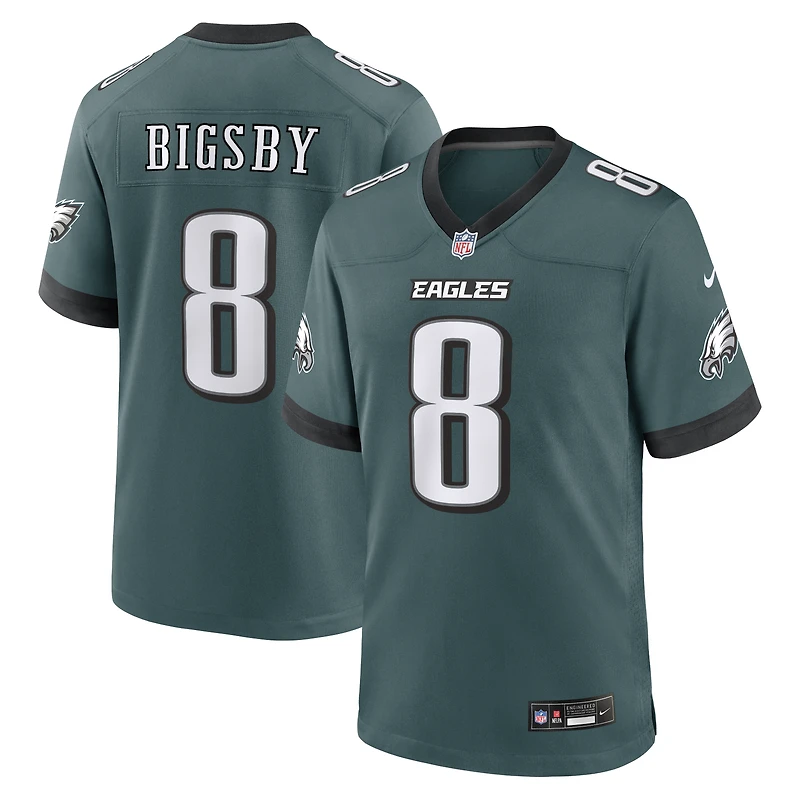 Men's Nike Tank Bigsby Midnight Green Philadelphia Eagles Team Game Jersey