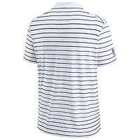 Men's Nike White Philadelphia Eagles Sideline Lock Up Victory Performance Polo