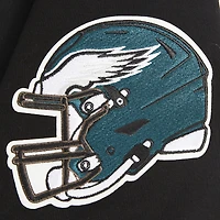 Men's Pro Standard Black Philadelphia Eagles Classic Warm-Up Short Sleeve Full-Snap Jacket