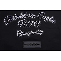 Men's Pro Standard Black Philadelphia Eagles Hybrid T-Shirt