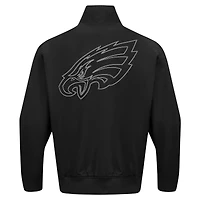 Veste zippée en sergé Paint The City Pro Standard noire pour homme des Philadelphia Eagles