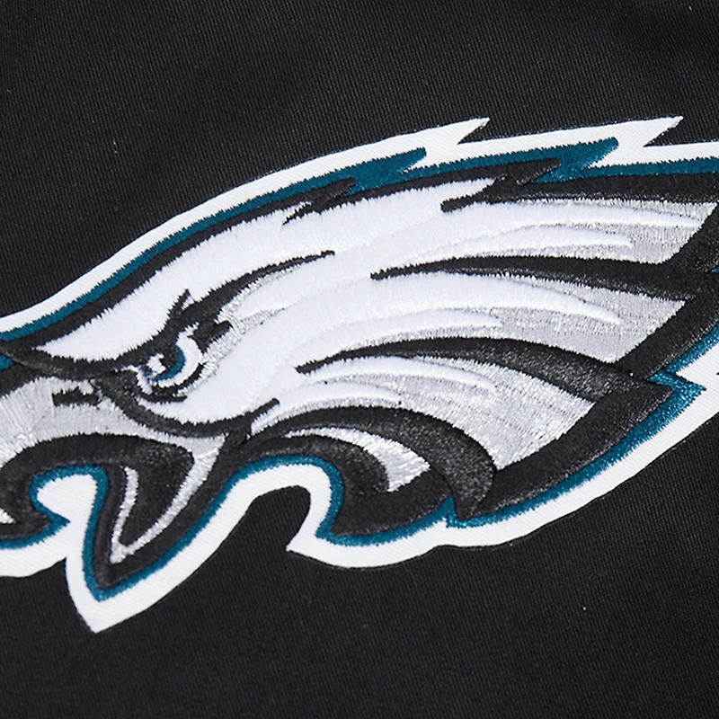 Veste zippée en sergé Paint The City Pro Standard noire pour homme des Philadelphia Eagles