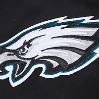 Veste zippée en sergé Paint The City Pro Standard noire pour homme des Philadelphia Eagles