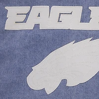 Men's Pro Standard  Denim Philadelphia Eagles Varsity Blues Full-Snap Jacket