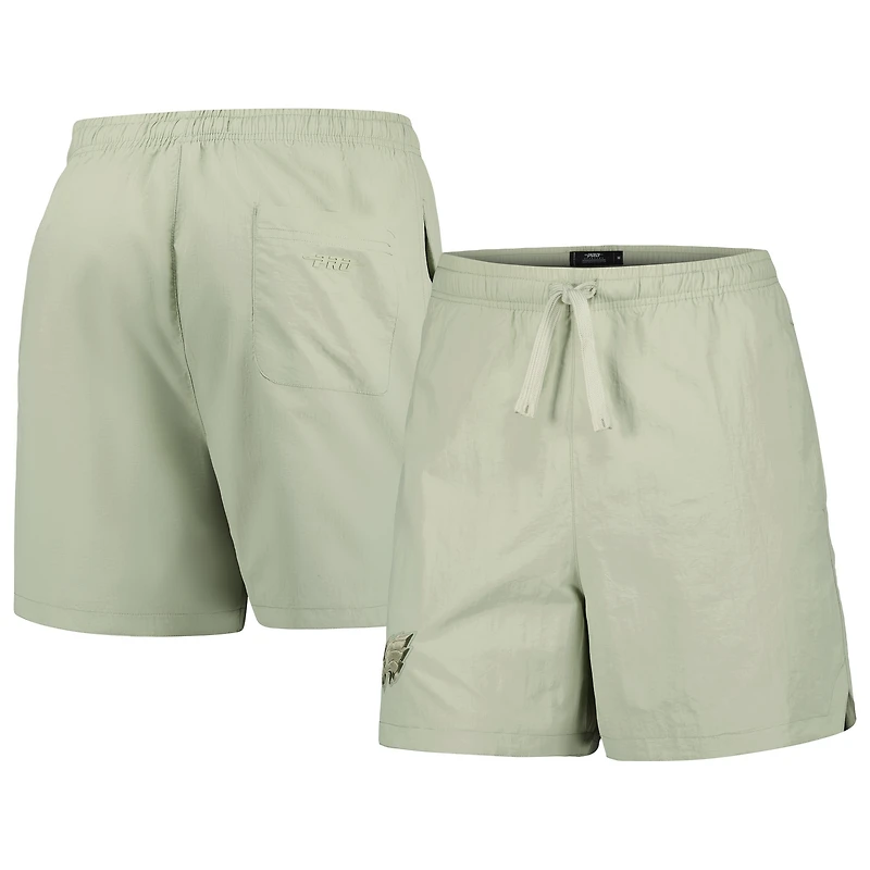 Men's Pro Standard Light Green Philadelphia Eagles Neutrals 2.0 Woven Shorts