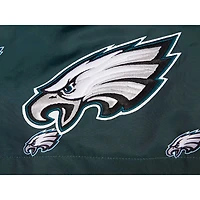 Men's Pro Standard Midnight Green Philadelphia Eagles Allover Print Mini Logo Shorts