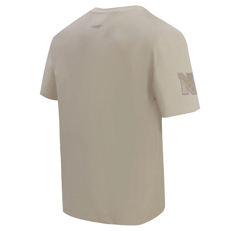T-shirt à épaules tombantes Pro Standard Tan pour homme des Philadelphia Eagles