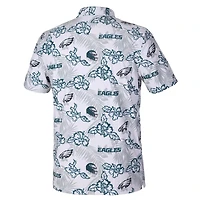 Polo Performance Reyn Spooner blanc pour homme des Philadelphia Eagles