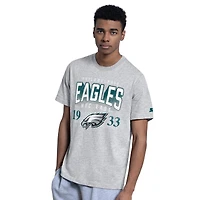 Men's Starter  Midnight Green/Gray Philadelphia Eagles Two-Pack Logo T-Shirt Set