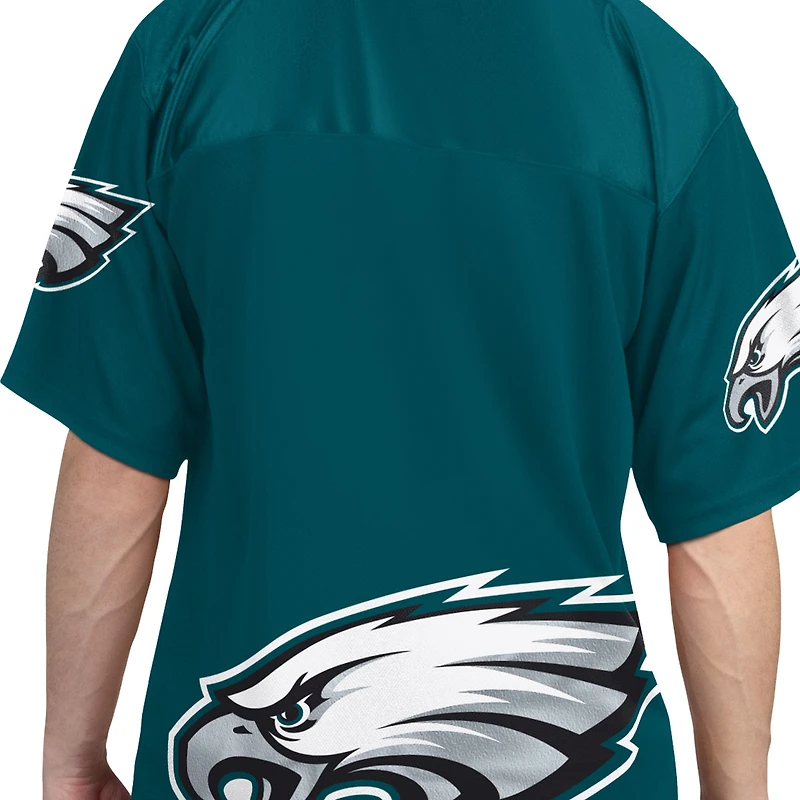 Men's Starter Midnight Green/White Philadelphia Eagles Short Sleeve & Long T-Shirt Combo Pack
