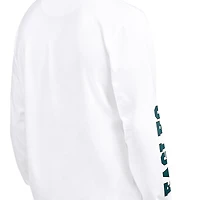 Men's Starter  Midnight Green/White Philadelphia Eagles Short Sleeve & Long T-Shirt Combo Pack