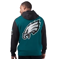 Men's Starter Midnight Green Philadelphia Eagles Extreme Pullover Hoodie